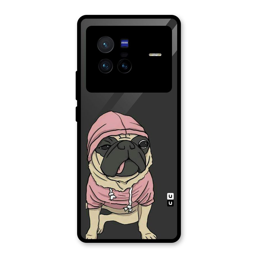 Pug Swag Glass Back Case for Vivo X80