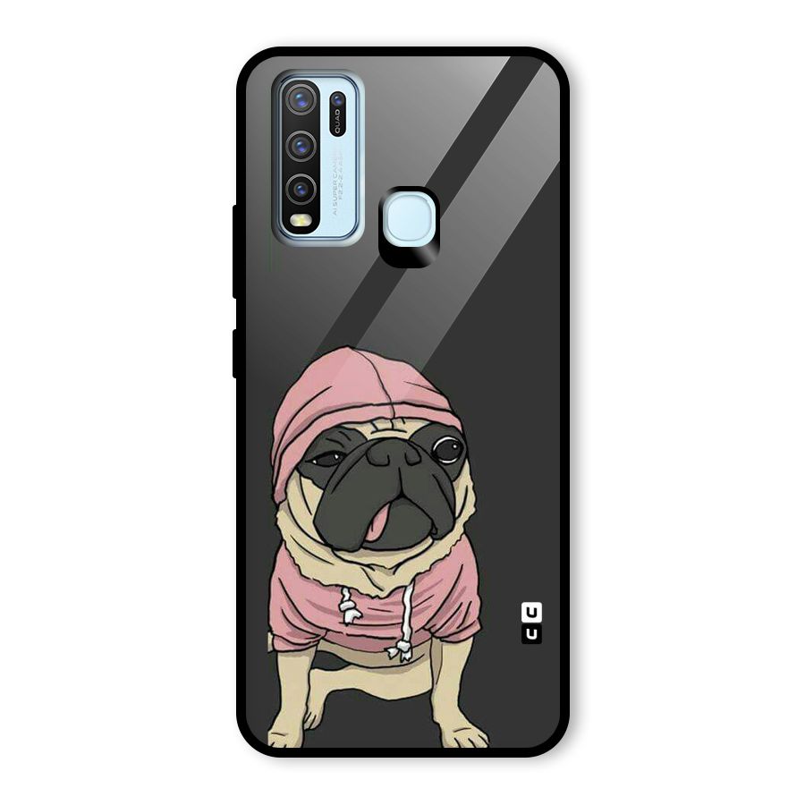 Pug Swag Glass Back Case for Vivo Y50