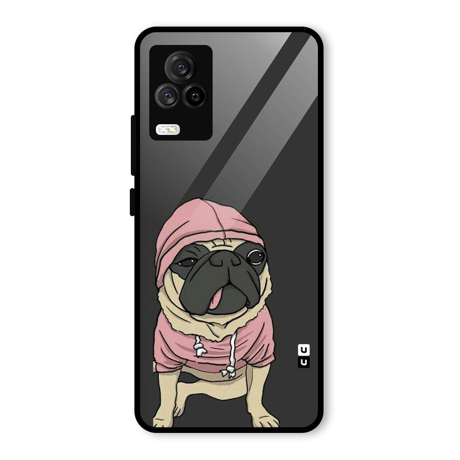 Pug Swag Glass Back Case for Vivo iQOO 7 Legend 5G