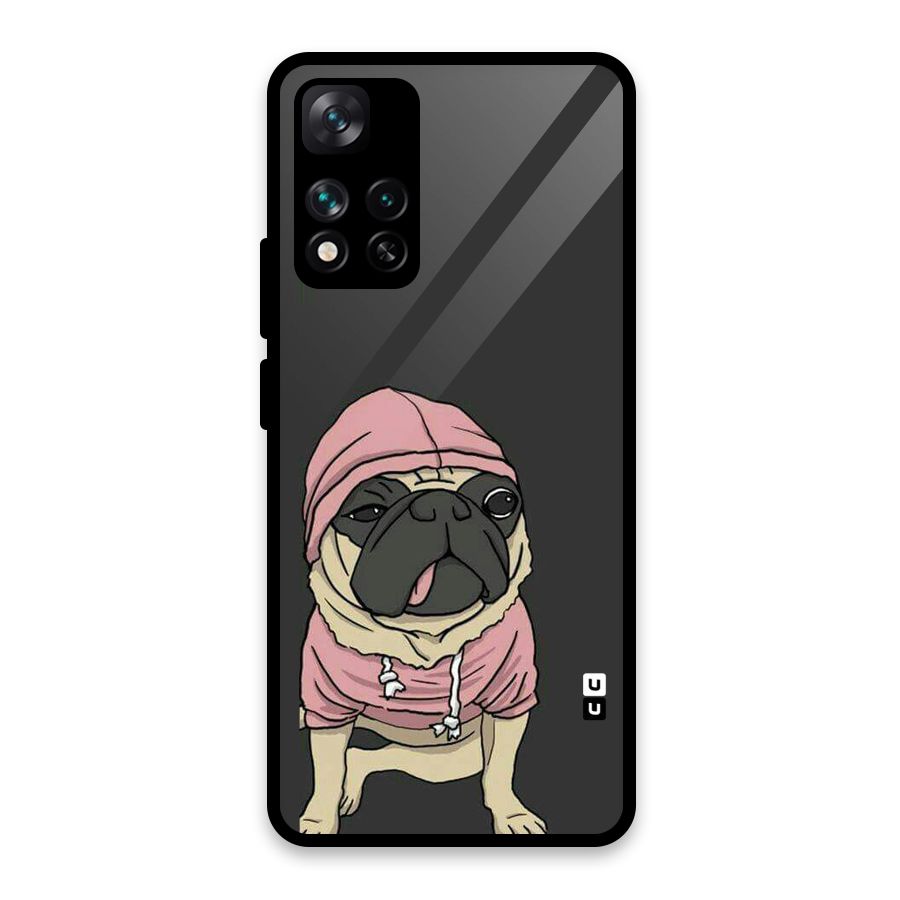 Pug Swag Glass Back Case for Xiaomi 11i HyperCharge 5G