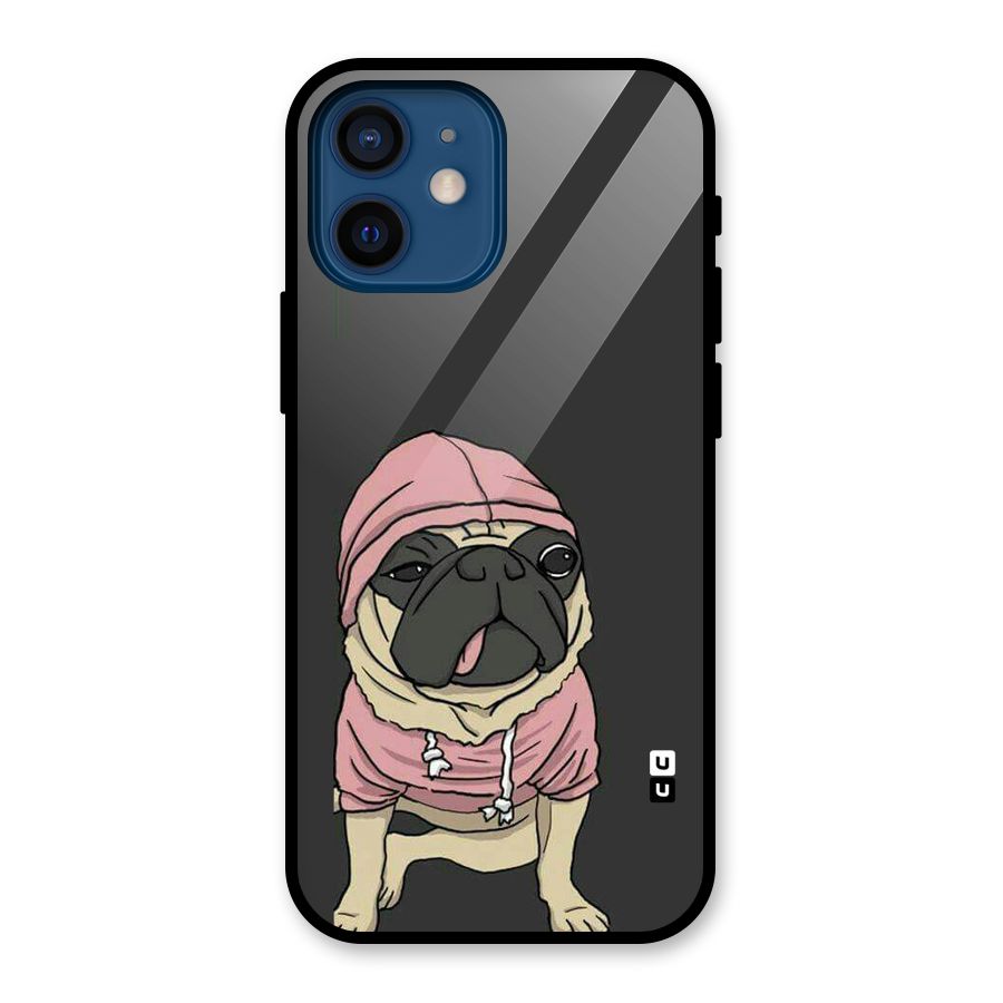 Pug Swag Glass Back Case for iPhone 12 Mini