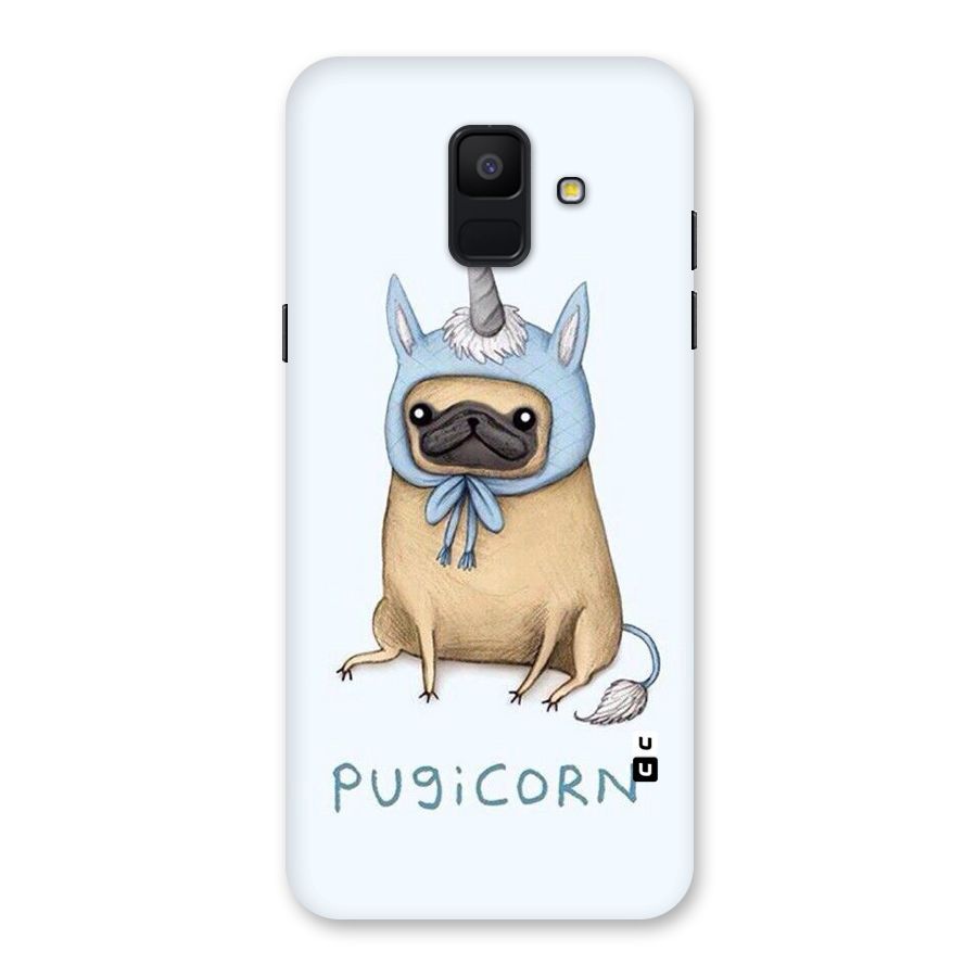 Pugicorn Back Case for Galaxy A6 (2018)