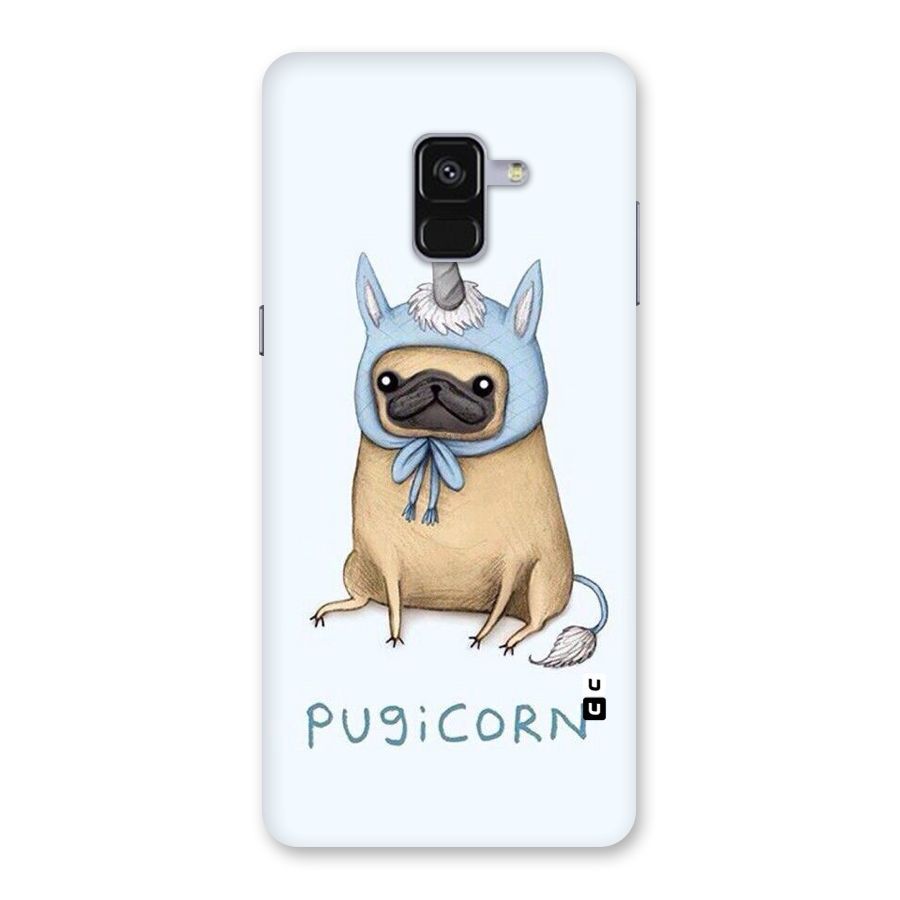 Pugicorn Back Case for Galaxy A8 Plus