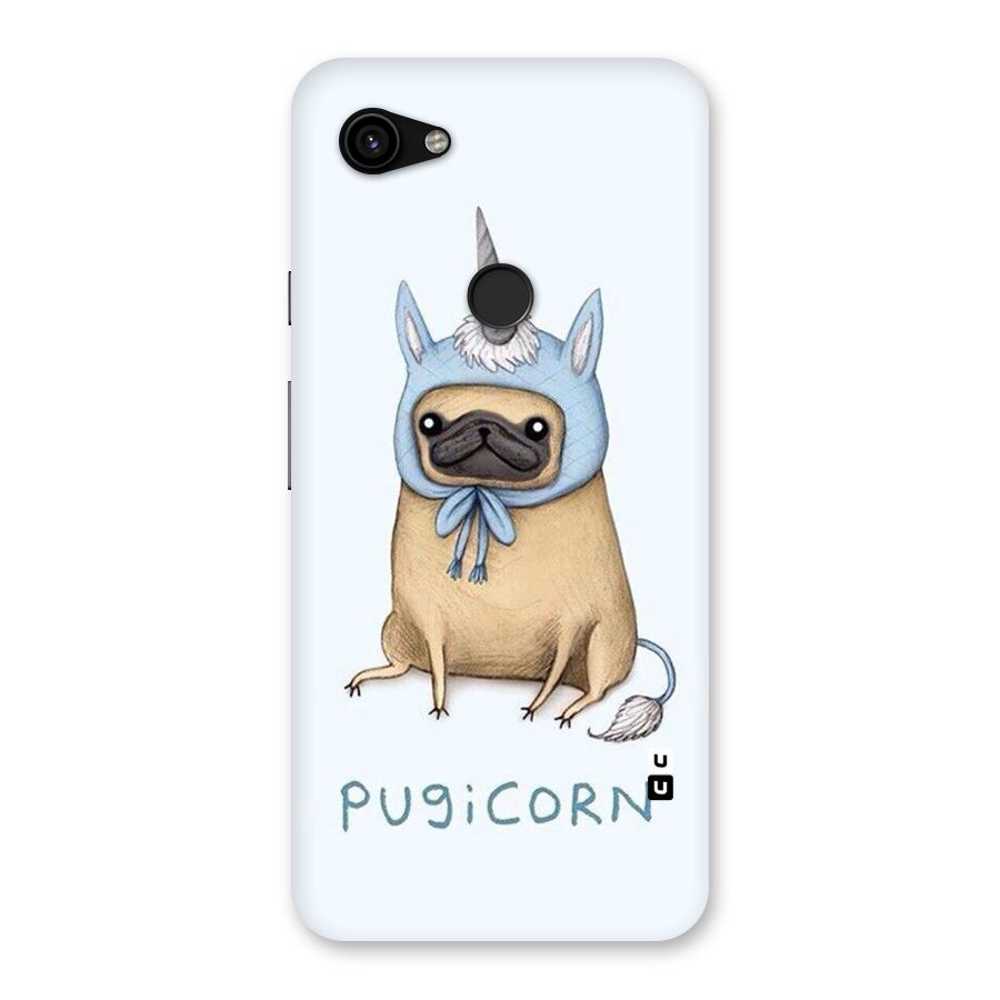 Pugicorn Back Case for Google Pixel 3a XL