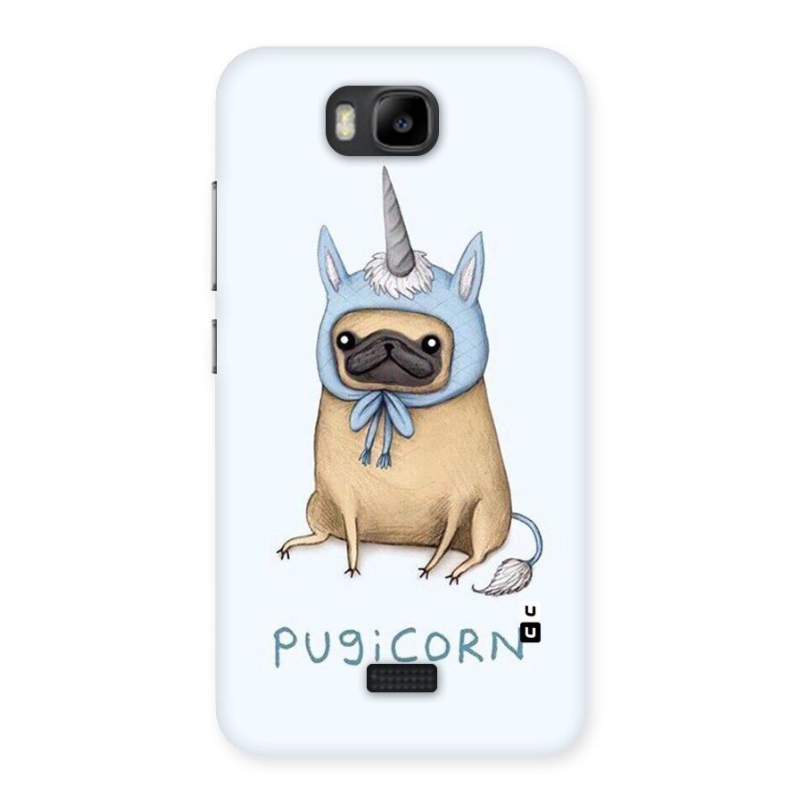 Pugicorn Back Case for Honor Bee