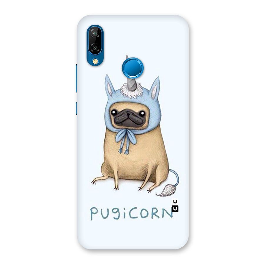 Pugicorn Back Case for Huawei P20 Lite