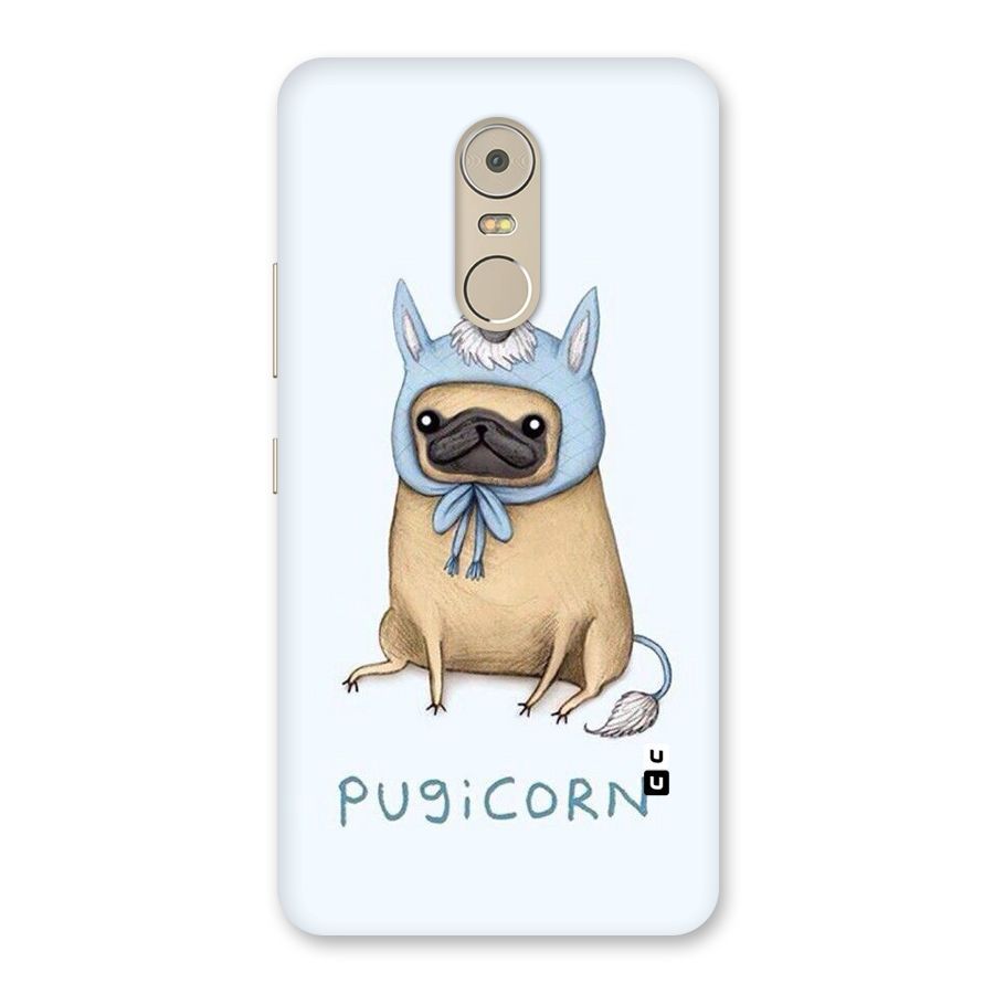 Pugicorn Back Case for Lenovo K6 Note