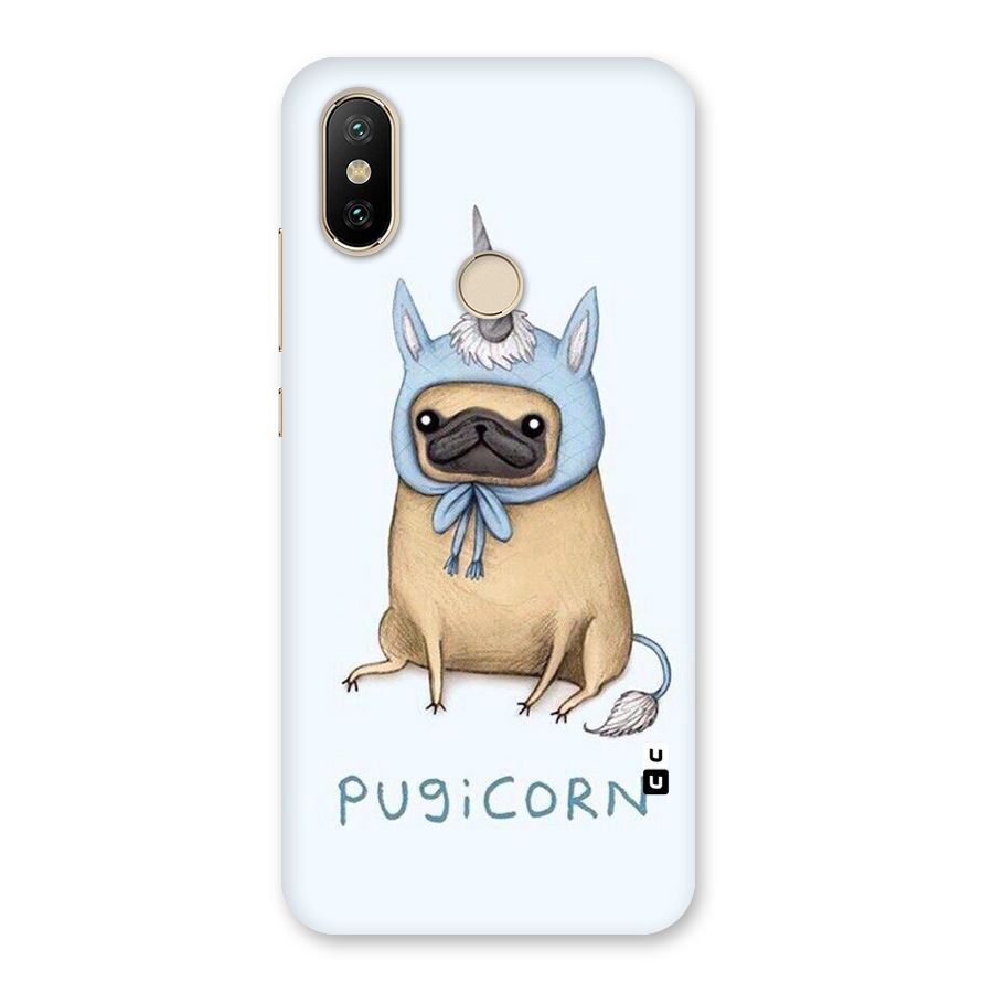 Pugicorn Back Case for Mi A2