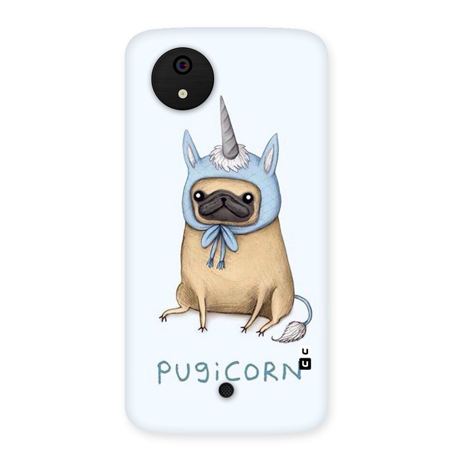 Pugicorn Back Case for Micromax Canvas A1