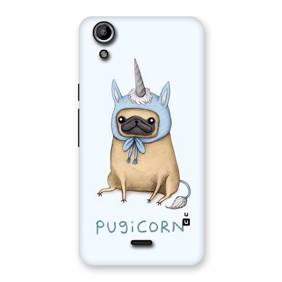 Pugicorn Back Case for Micromax Canvas Selfie Lens Q345