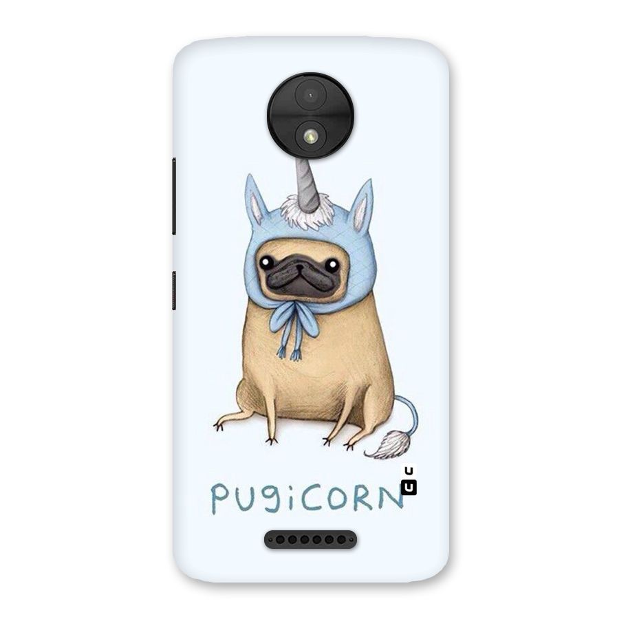 Pugicorn Back Case for Moto C