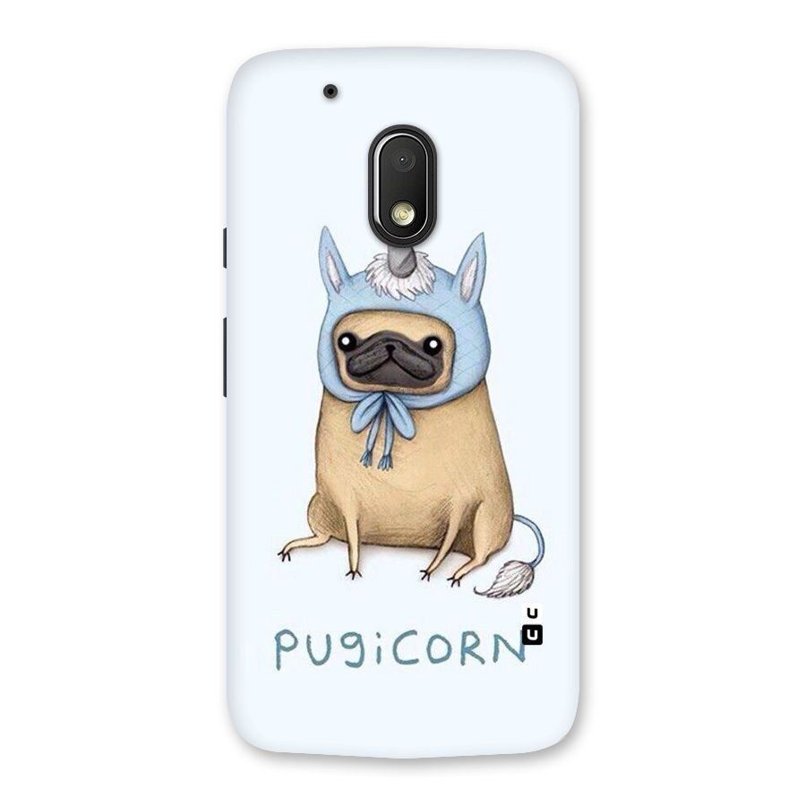Pugicorn Back Case for Moto G4 Play