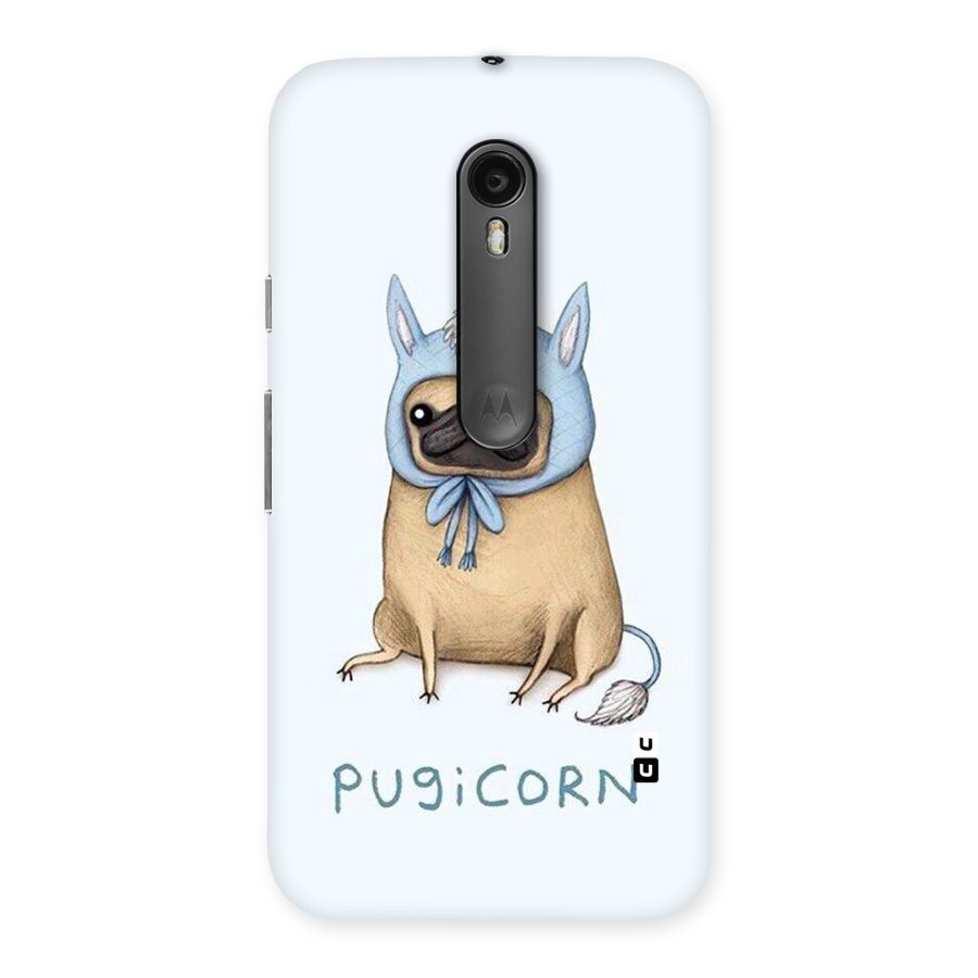 Pugicorn Back Case for Moto G Turbo