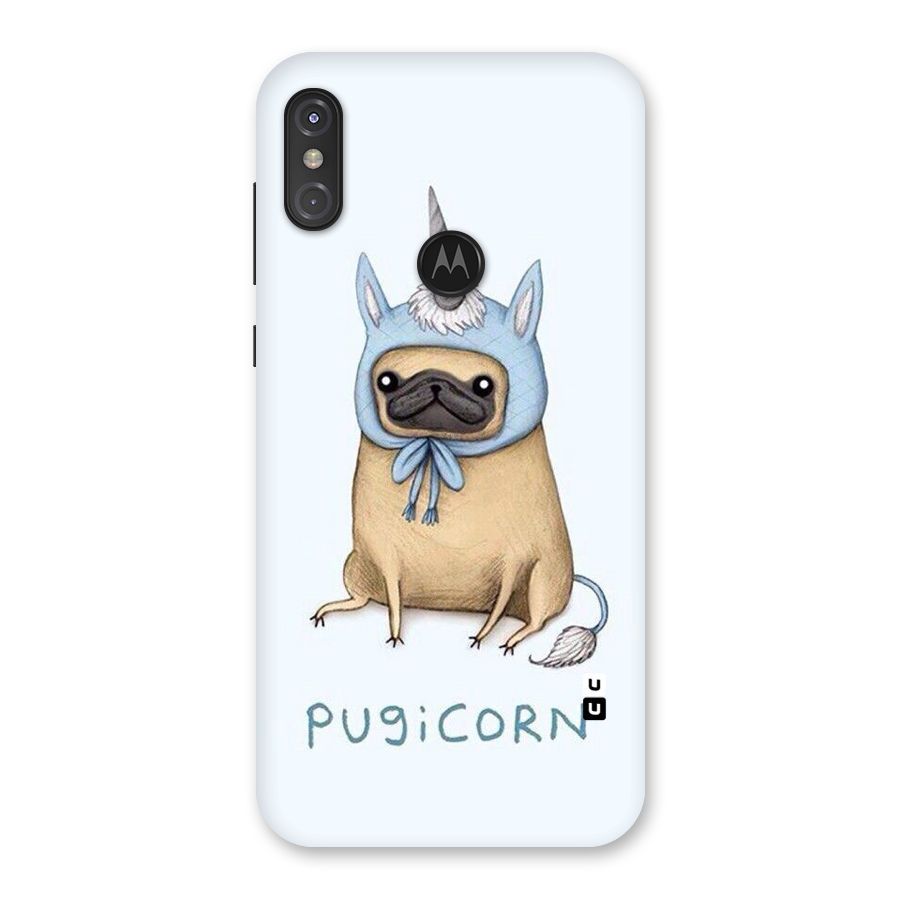 Pugicorn Back Case for Motorola One Power