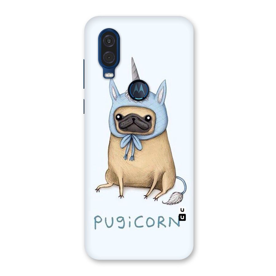Pugicorn Back Case for Motorola One Vision