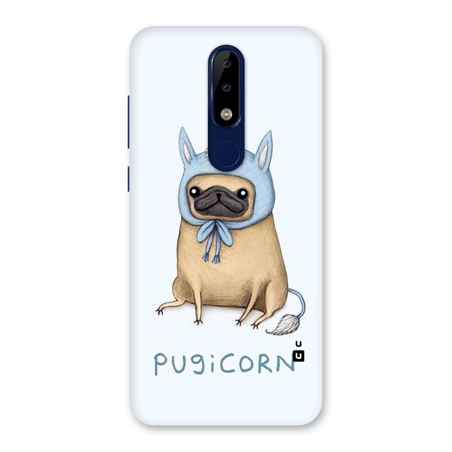 Pugicorn Back Case for Nokia 5.1 Plus
