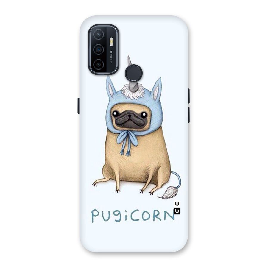 Pugicorn Back Case for Oppo A32