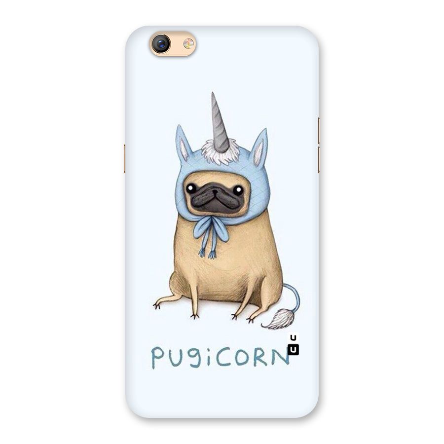 Pugicorn Back Case for Oppo F3 Plus