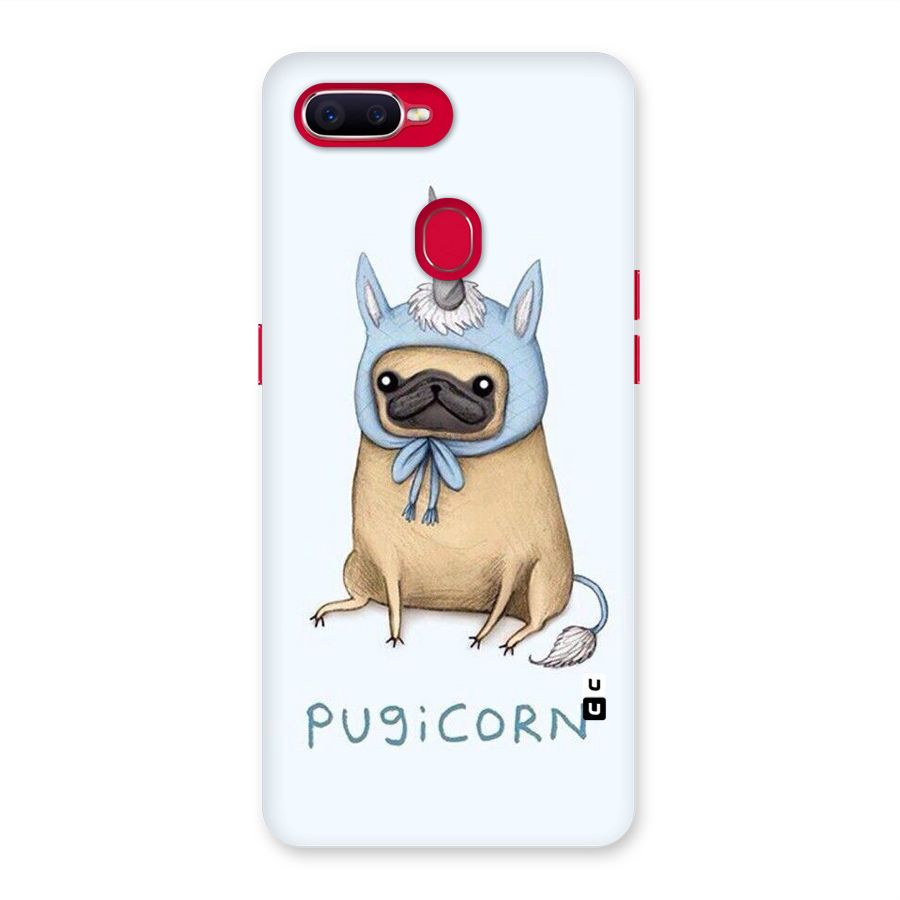 Pugicorn Back Case for Oppo F9 Pro