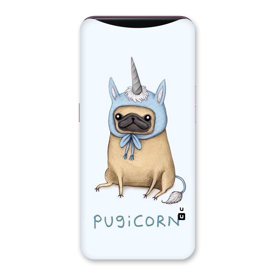 Pugicorn Back Case for Oppo Find X