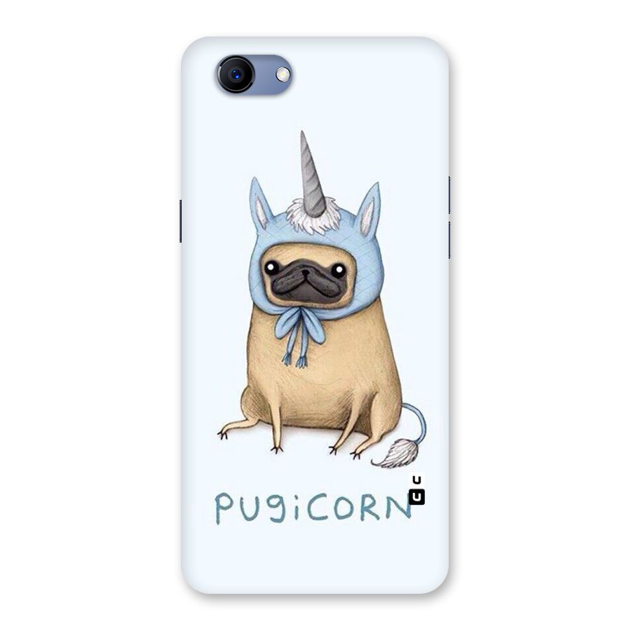 Pugicorn Back Case for Oppo Realme 1