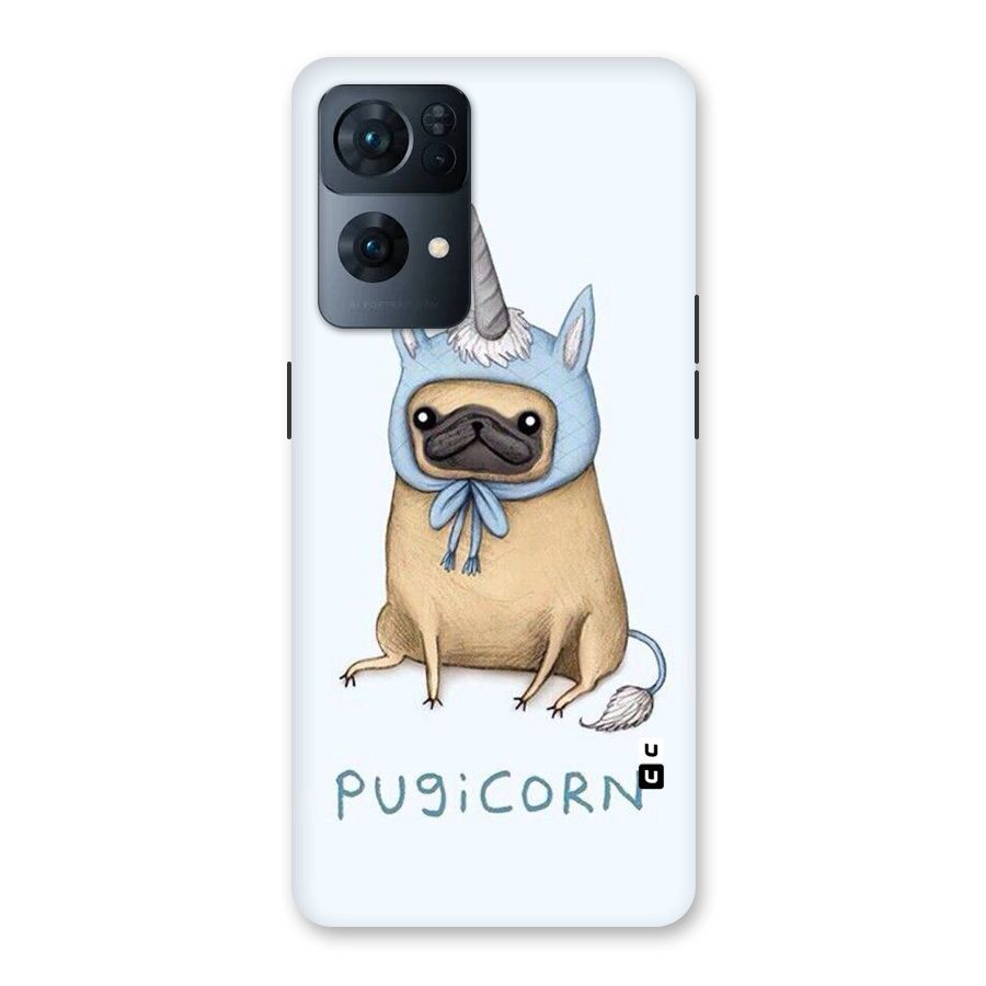 Pugicorn Back Case for Oppo Reno7 Pro 5G