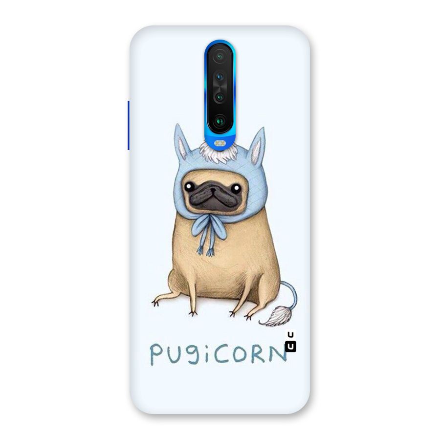 Pugicorn Back Case for Poco X2