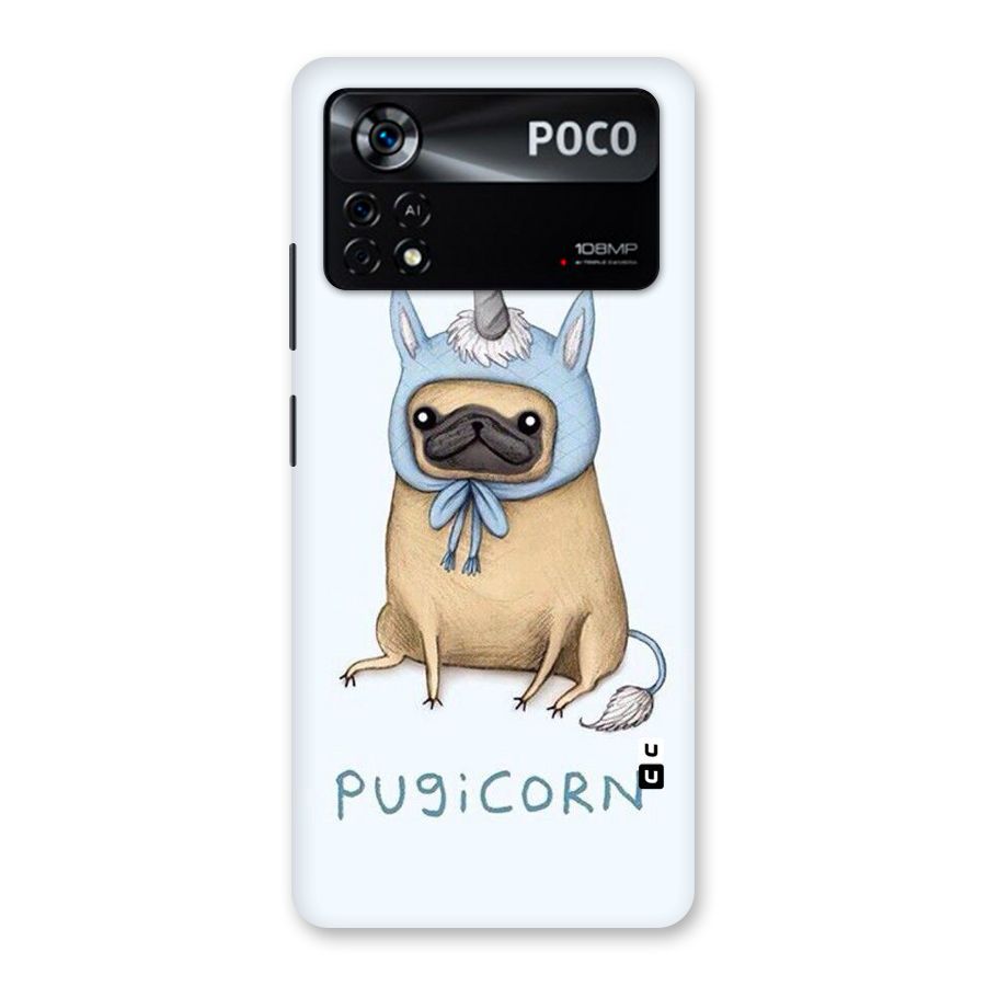 Pugicorn Back Case for Poco X4 Pro 5G
