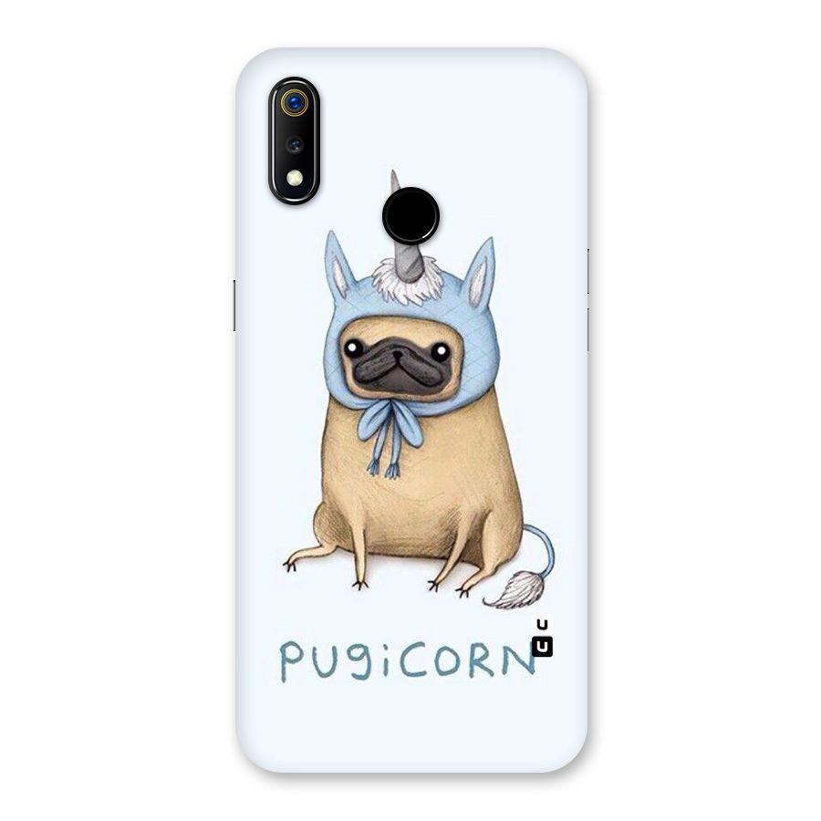 Pugicorn Back Case for Realme 3