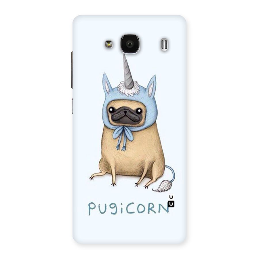 Pugicorn Back Case for Redmi 2 Prime