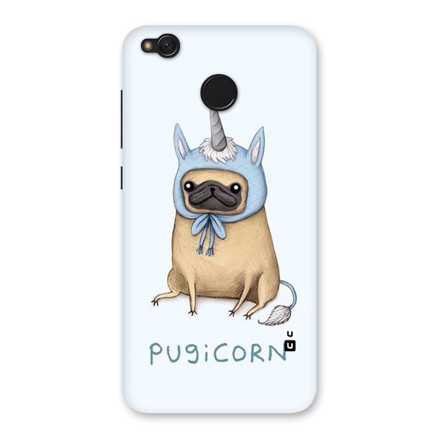 Pugicorn Back Case for Redmi 4