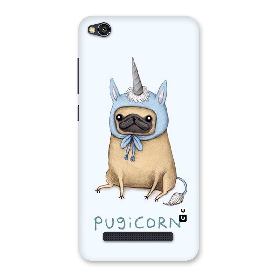Pugicorn Back Case for Redmi 4A