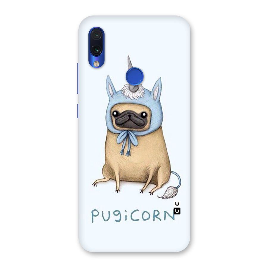 Pugicorn Back Case for Redmi Note 7