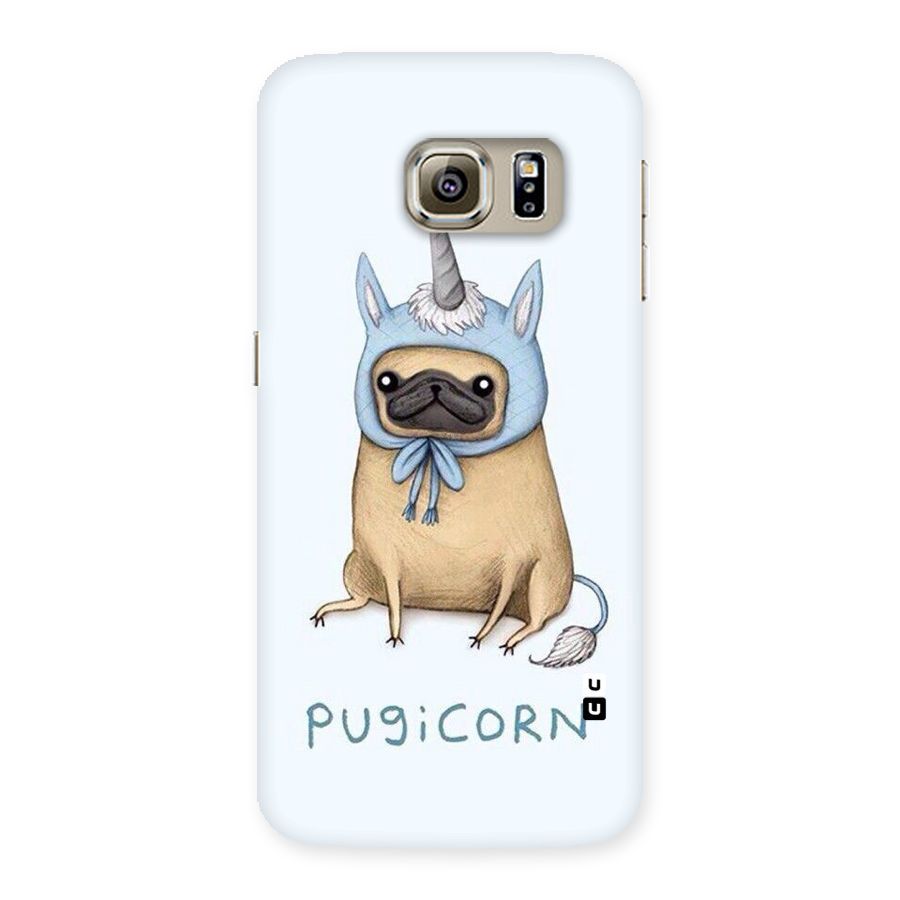 Pugicorn Back Case for Samsung Galaxy S6 Edge