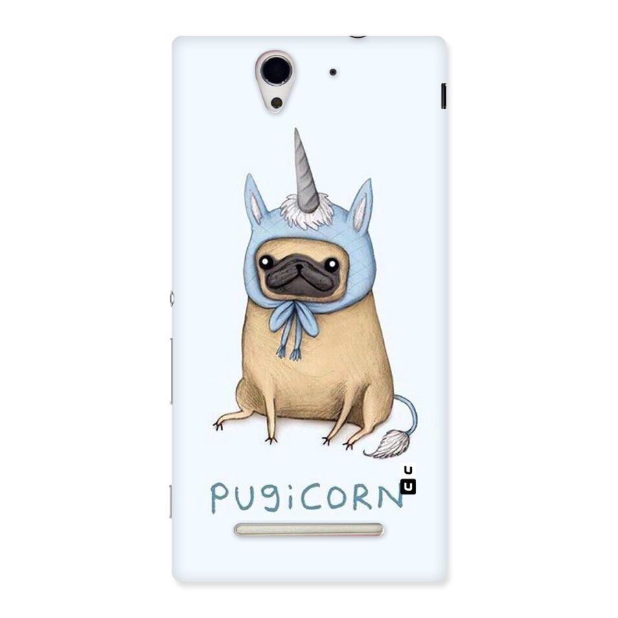 Pugicorn Back Case for Sony Xperia C3