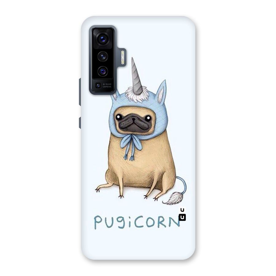 Pugicorn Back Case for Vivo X50