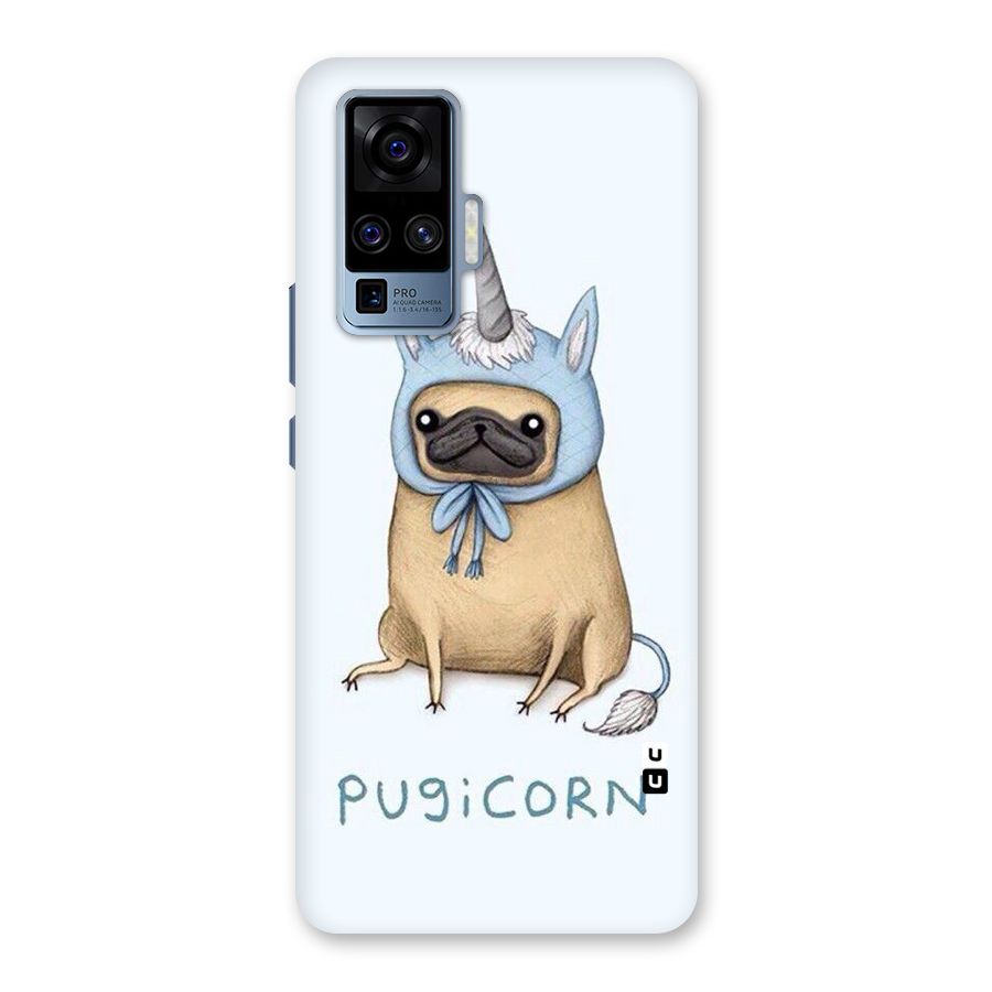 Pugicorn Back Case for Vivo X50 Pro