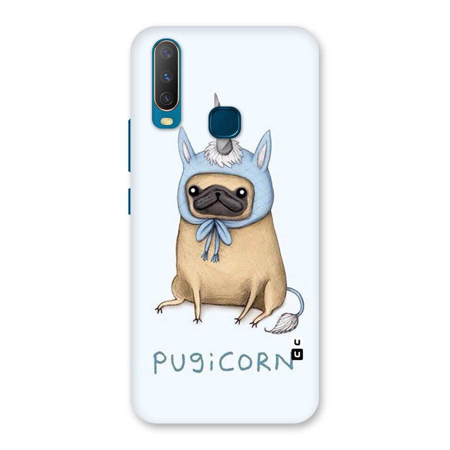 Pugicorn Back Case for Vivo Y12