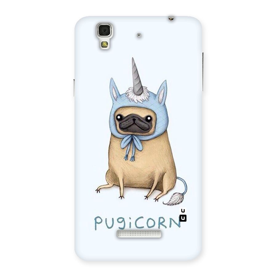 Pugicorn Back Case for YU Yureka Plus