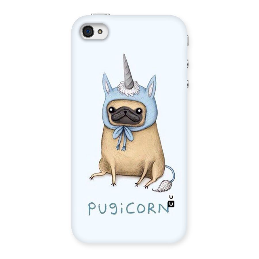 Pugicorn Back Case for iPhone 4 4s
