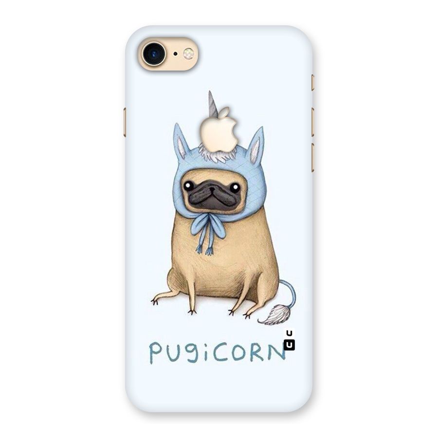 Pugicorn Back Case for iPhone 7 Apple Cut
