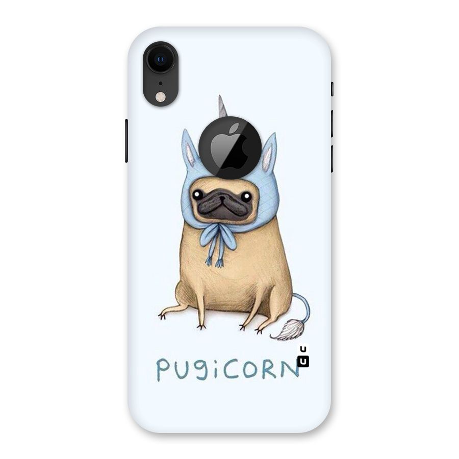 Pugicorn Back Case for iPhone XR Logo Cut