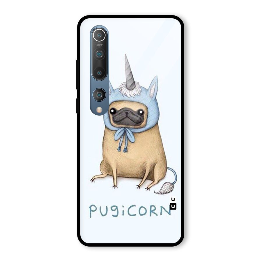 Pugicorn Glass Back Case for Mi 10