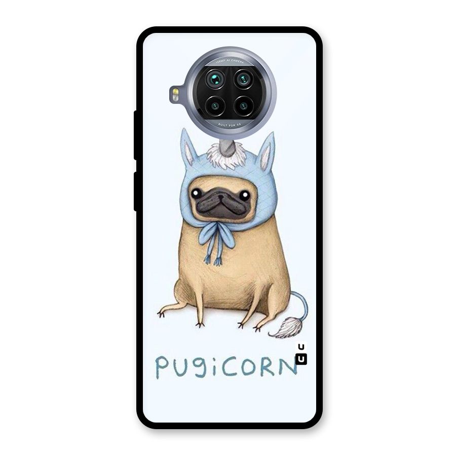 Pugicorn Glass Back Case for Mi 10i