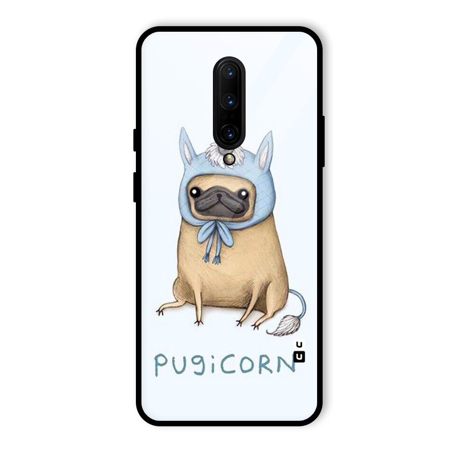 Pugicorn Glass Back Case for OnePlus 7 Pro
