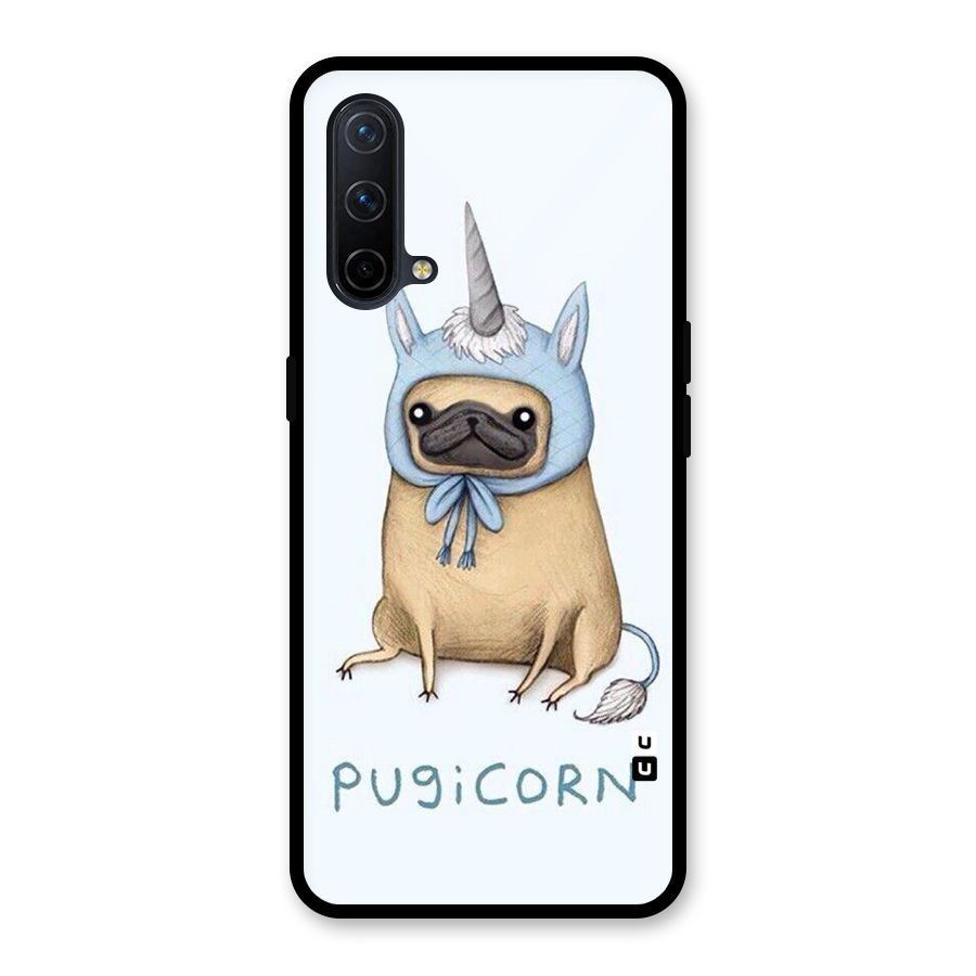 Pugicorn Glass Back Case for OnePlus Nord CE 5G
