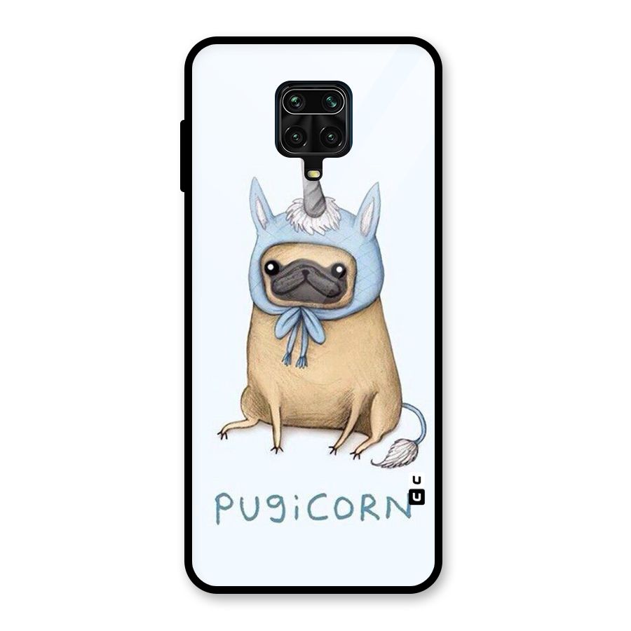 Pugicorn Glass Back Case for Poco M2 Pro
