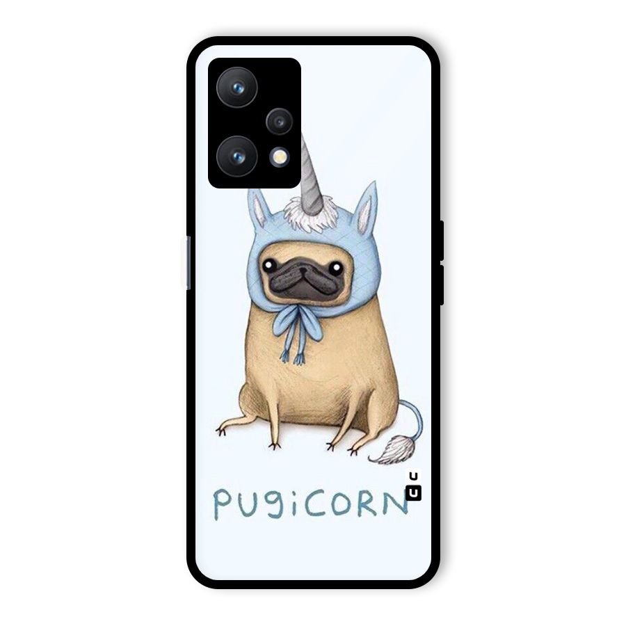 Pugicorn Glass Back Case for Realme 9 Pro 5G