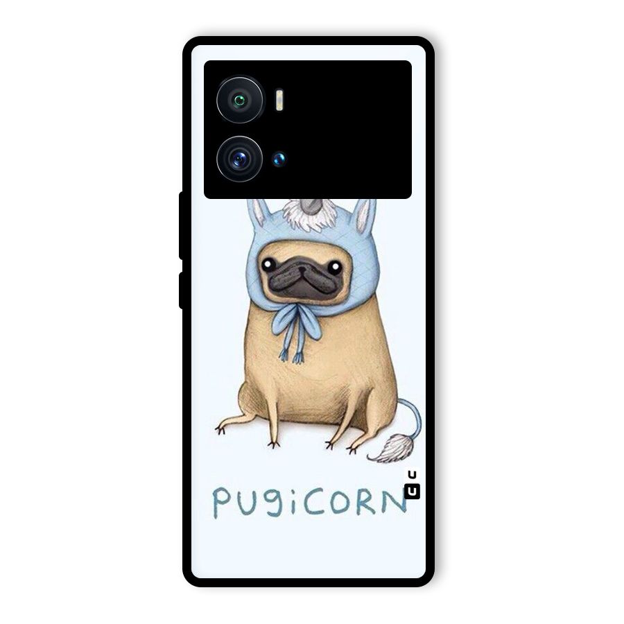 Pugicorn Glass Back Case for Vivo iQOO 9 Pro