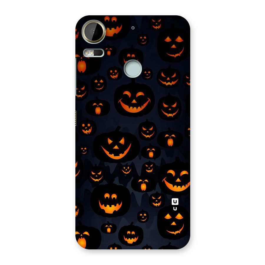 Pumpkin Smile Pattern Back Case for Desire 10 Pro